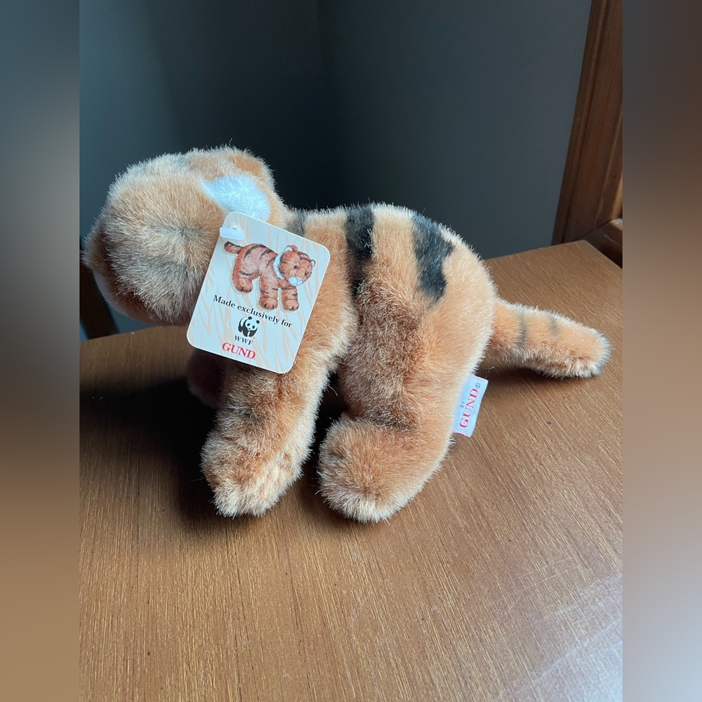 Gund Bengal Tiger Plush Toy World Wildlife Fund WWF